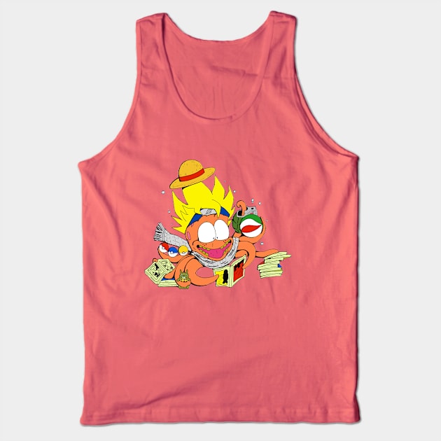 Octo Otaku Tank Top by Ferrell